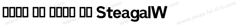 当前位置 首页 英文字体 正文 SteagalW01字体转换